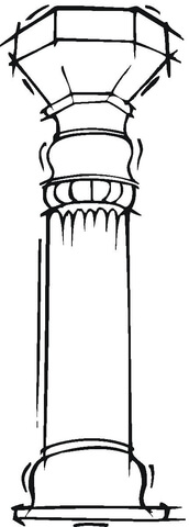 Pillar  Coloring page