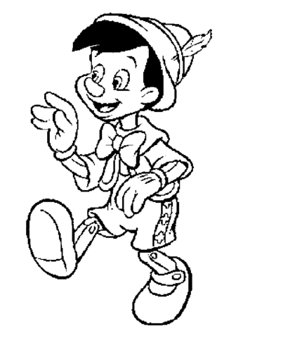 Pinocchio  Coloring page