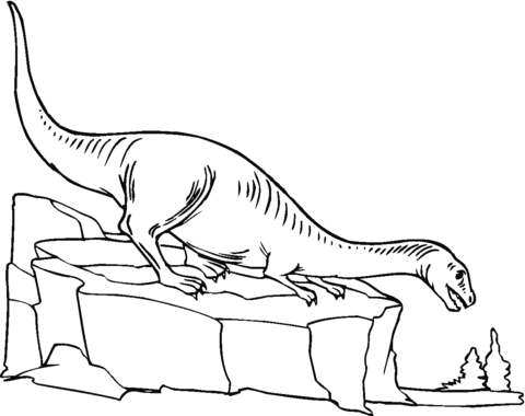 Plateosaurus 11 Coloring page