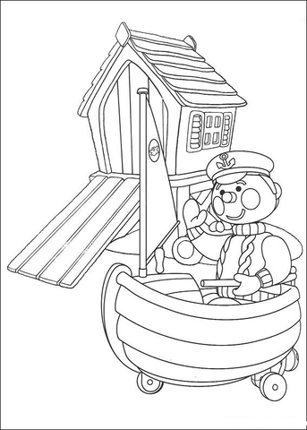 The sailor Coloring page