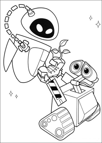 Precious Gift To Eva  Coloring page