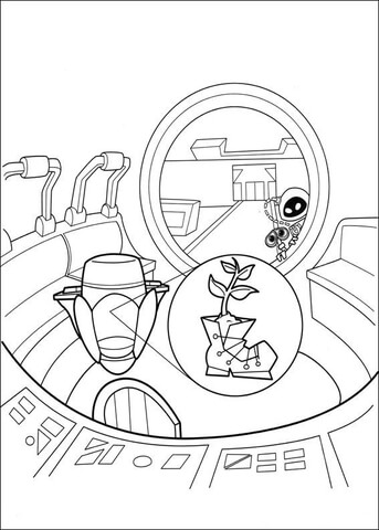 Precious Plant  Coloring page