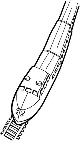 Railway Road  Coloring page