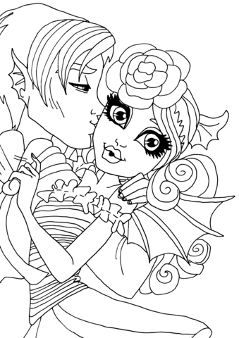 Rochelle and Garrott Coloring page