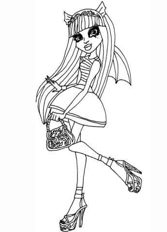 Rochelle Goyle Coloring page