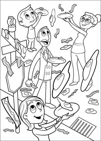 Sandwiches  Coloring page