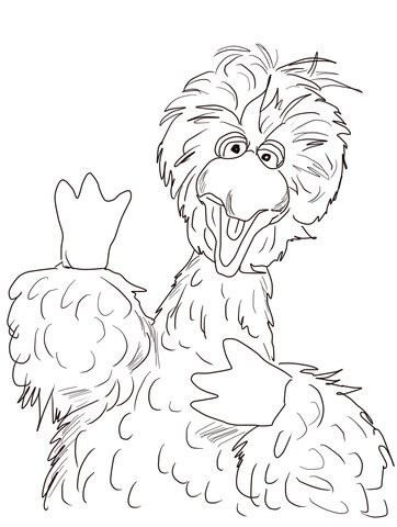 Sesame Street Big Bird Coloring page