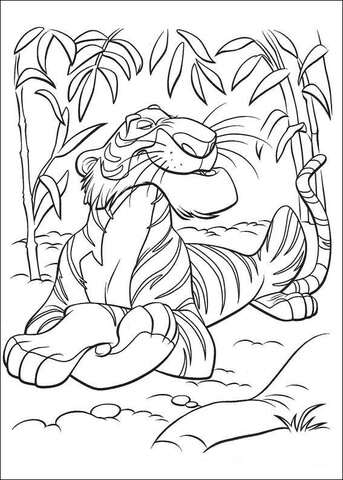 Shere Khan  Coloring page