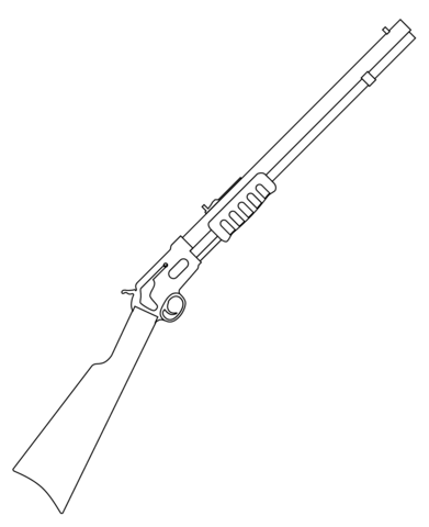 Shotgun Coloring page