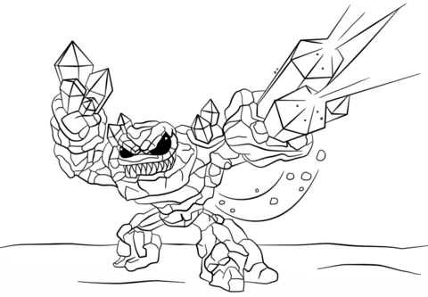 Skylanders Hyper Beam Coloring page