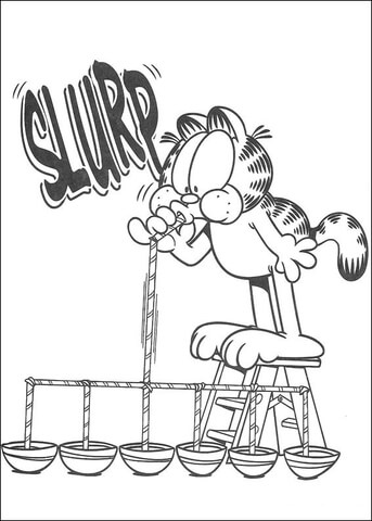 Slurp Coloring page