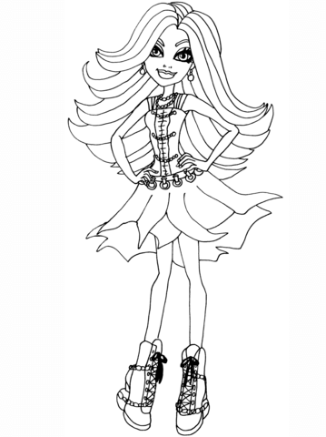 Spectra Coloring page