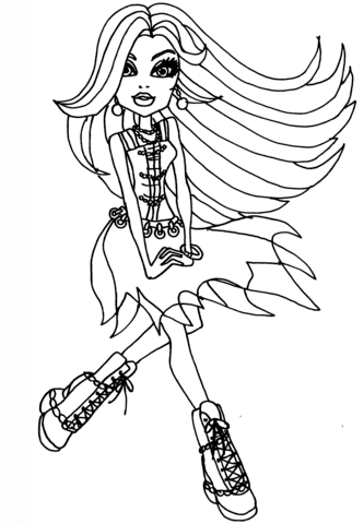 Spectra Vondergeist Coloring page