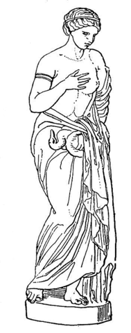 Statue  Coloring page