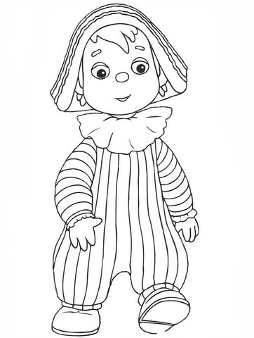 Andy Pandy Coloring page