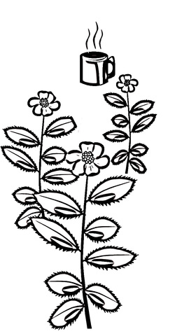 Tea In India  Coloring page