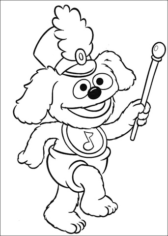 Baby Rowlf Coloring page