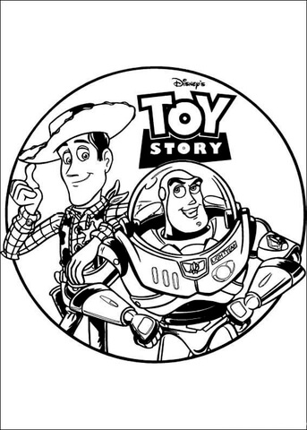 Toy Story  Coloring page