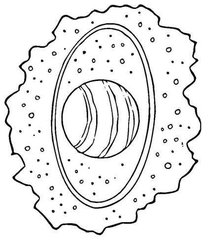 Uranus Coloring page