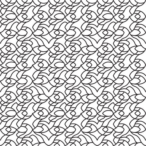 V2 Line Tiled Pattern Coloring page