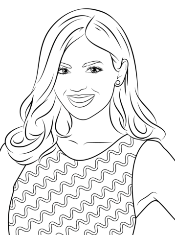 Victoria Justice Coloring page