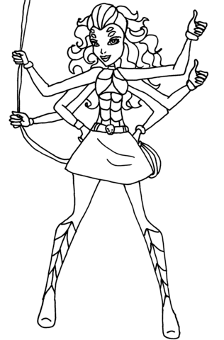 Webarella Coloring page