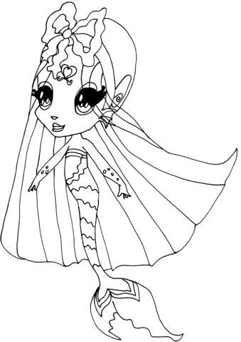 Winx Club Phylla Selkie Coloring page