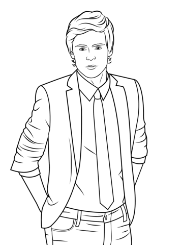 Zac Efron Coloring page